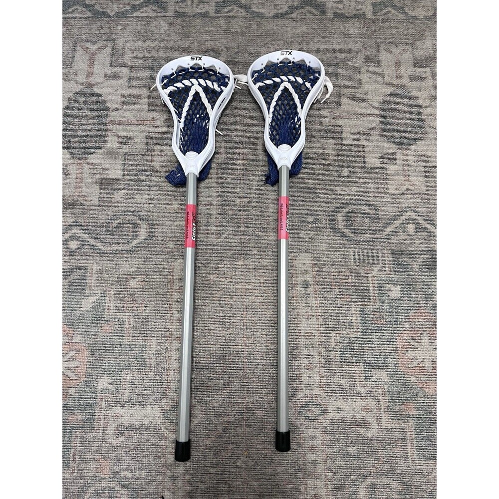 Two STX Lacrosse Fiddle Sticks FiddleSTX Mini Sticks Excellent Condition 31.5"